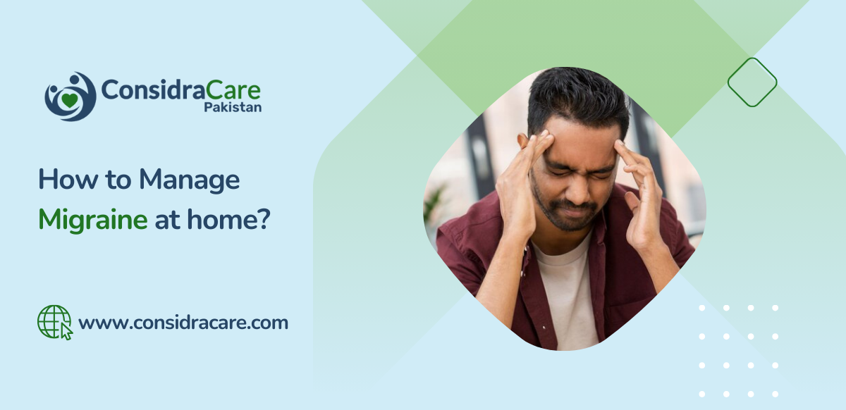 how to treat migraine at home