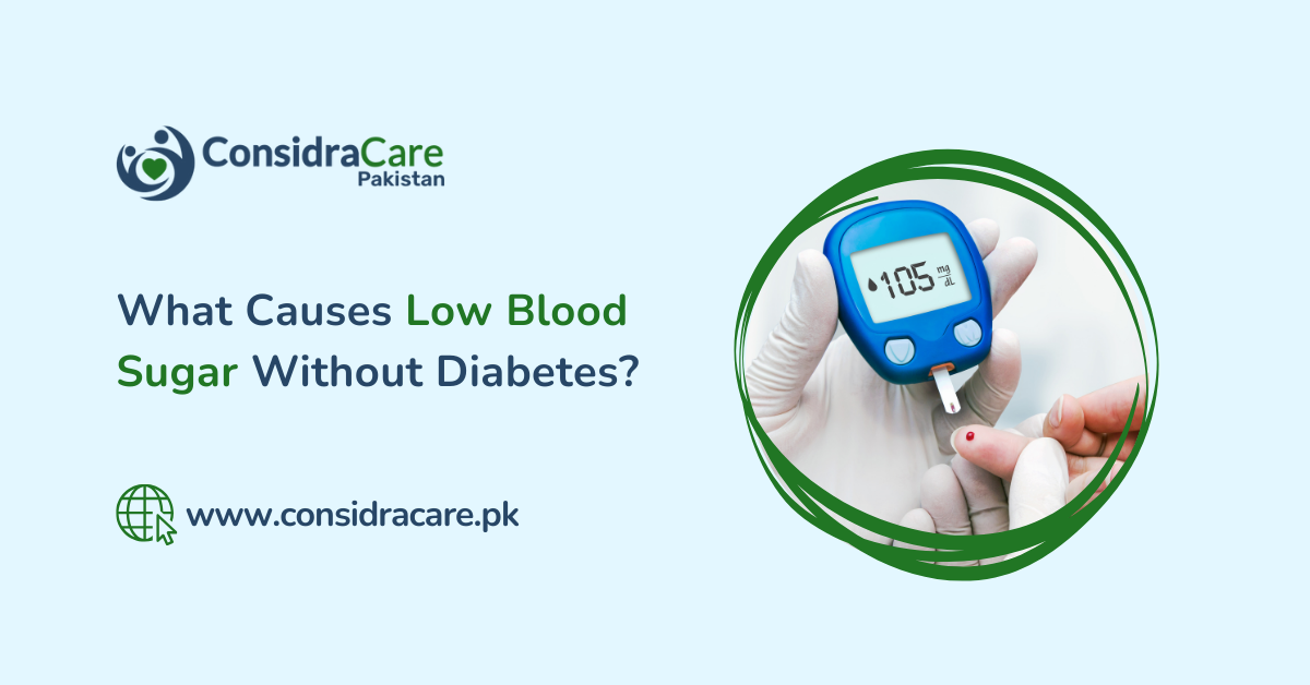 what causes low blood sugar without diabetes