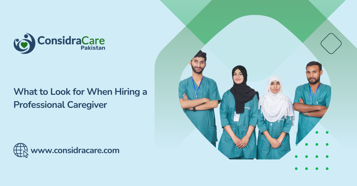 How to hire a Professional caregiver