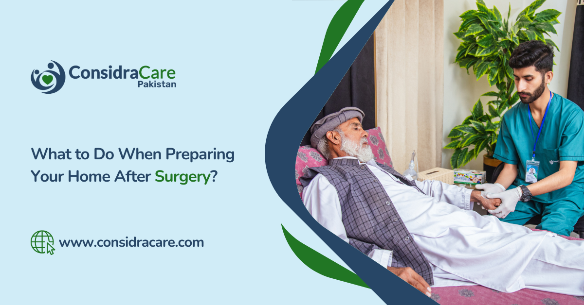 how to prepare home after surgery