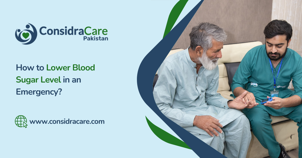 How to Lower Blood Sugar Level in an Emergency?